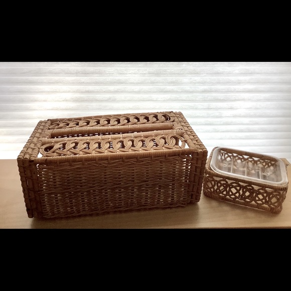 Vintage Wicker Set